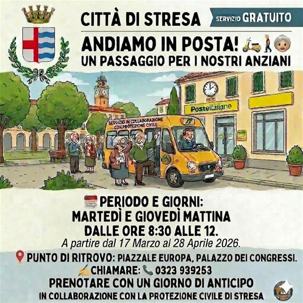 Andiamo in POSTA - un passaggio per i nostri anziani